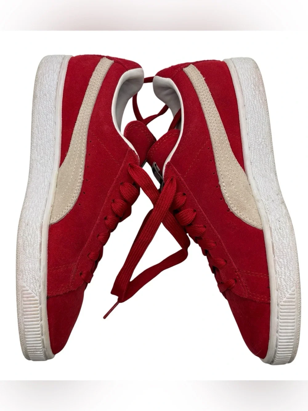 Puma Suede Classic Shoes size 7.5 Women’s Red Sneaker